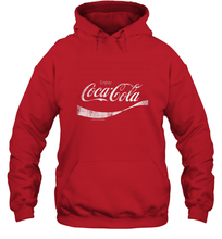 Load image into Gallery viewer, Coca Cola Vintage White Enjoy Logo Hooded Sweatshirt
