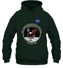 Load image into Gallery viewer, NASA Apollo 11 Moon Landing Hooded Sweatshirt
