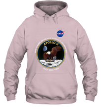 Load image into Gallery viewer, NASA Apollo 11 Moon Landing Hooded Sweatshirt

