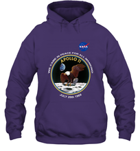 Load image into Gallery viewer, NASA Apollo 11 Moon Landing Hooded Sweatshirt
