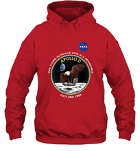 Load image into Gallery viewer, NASA Apollo 11 Moon Landing Hooded Sweatshirt

