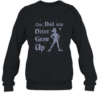 Load image into Gallery viewer, Disney Peter Pan This Dad Will Never Grow Up Crewneck Sweatshirt
