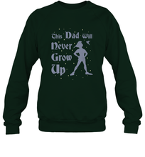 Load image into Gallery viewer, Disney Peter Pan This Dad Will Never Grow Up Crewneck Sweatshirt
