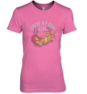 Disney Lion King Simba Living My Best Life Women's Premium T-Shirt