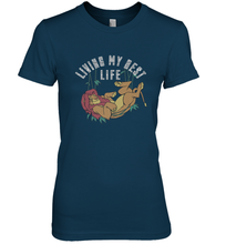 Load image into Gallery viewer, Disney Lion King Simba Living My Best Life Women&#39;s Premium T-Shirt
