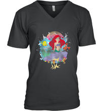 Load image into Gallery viewer, Disney The Little Mermaid Ariel Splash Men's V-Neck

