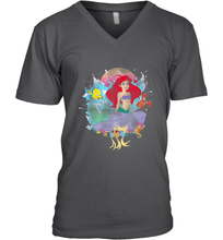 Load image into Gallery viewer, Disney The Little Mermaid Ariel Splash Men's V-Neck
