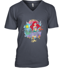 Load image into Gallery viewer, Disney The Little Mermaid Ariel Splash Men's V-Neck
