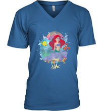 Load image into Gallery viewer, Disney The Little Mermaid Ariel Splash Men's V-Neck
