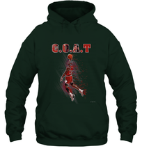 Load image into Gallery viewer, Basketball  Chicago Jordan G.O.A.T. Dunk Hooded Sweatshirt
