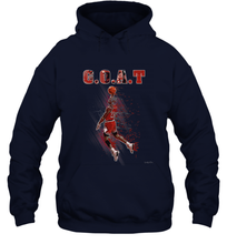 Load image into Gallery viewer, Basketball  Chicago Jordan G.O.A.T. Dunk Hooded Sweatshirt
