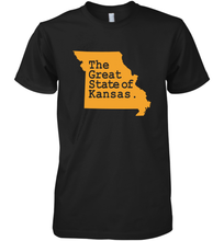 Load image into Gallery viewer, The Great State Of Kansas Men's Premium T-Shirt
