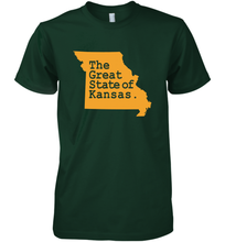 Load image into Gallery viewer, The Great State Of Kansas Men's Premium T-Shirt
