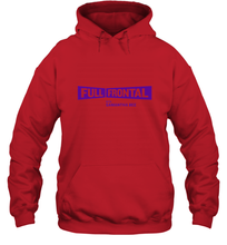 Load image into Gallery viewer, Full Frontal with Samantha Bee Purple Logo Hooded Sweatshirt
