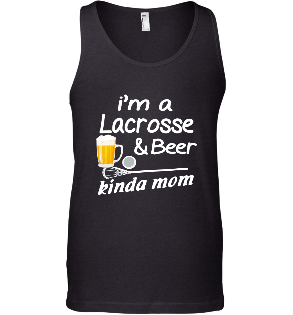 A Lacrosse Beer Kinda Mom Men's Tank Top