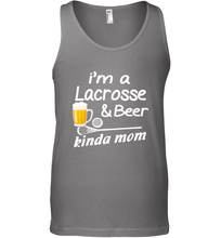 Load image into Gallery viewer, A Lacrosse Beer Kinda Mom Men&#39;s Tank Top
