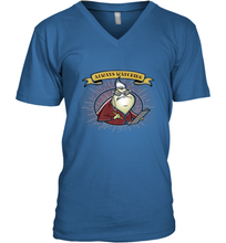 Load image into Gallery viewer, Disney Pixar Monsters Inc. Roz Always Watching Banner Men&#39;s V-Neck
