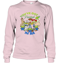 Load image into Gallery viewer, Disney Pixar Toy Story Cartoon Group Shot Long Sleeve T-Shirt
