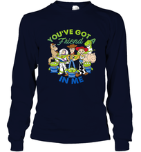 Load image into Gallery viewer, Disney Pixar Toy Story Cartoon Group Shot Long Sleeve T-Shirt
