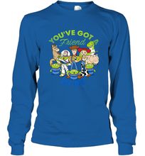 Load image into Gallery viewer, Disney Pixar Toy Story Cartoon Group Shot Long Sleeve T-Shirt
