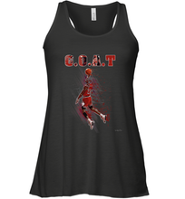 Load image into Gallery viewer, Basketball  Chicago Jordan G.O.A.T. Dunk Women&#39;s Racerback Tank
