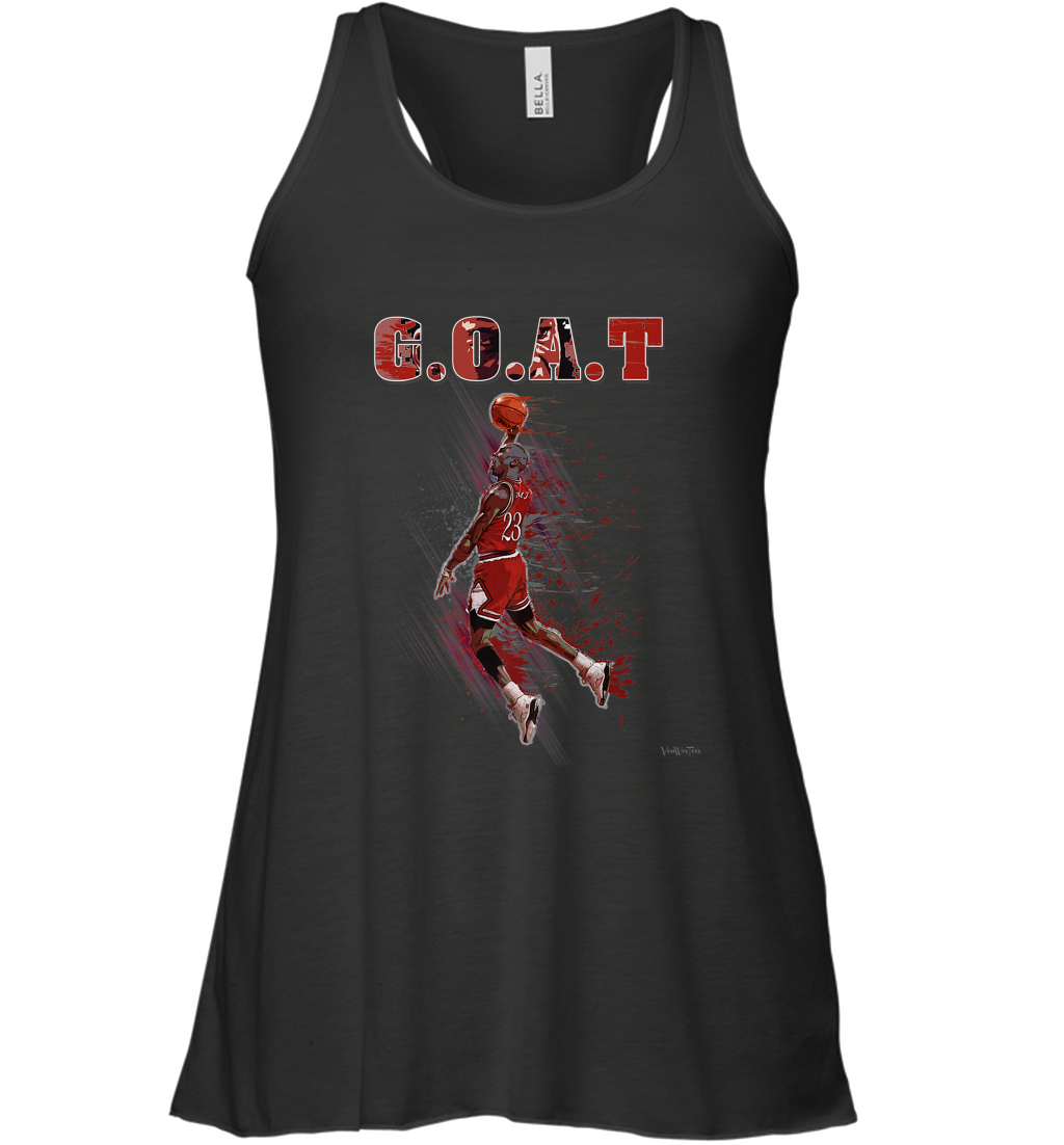 Basketball  Chicago Jordan G.O.A.T. Dunk Women's Racerback Tank