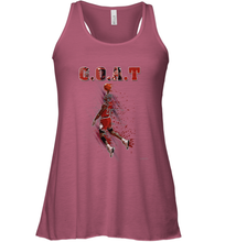 Load image into Gallery viewer, Basketball  Chicago Jordan G.O.A.T. Dunk Women&#39;s Racerback Tank
