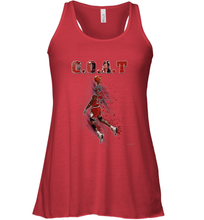 Load image into Gallery viewer, Basketball  Chicago Jordan G.O.A.T. Dunk Women&#39;s Racerback Tank
