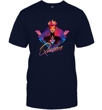 Load image into Gallery viewer, Disney Villains Evil Queen Neon 90s Rock Band Men's T-Shirt
