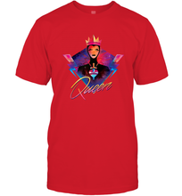 Load image into Gallery viewer, Disney Villains Evil Queen Neon 90s Rock Band Men's T-Shirt
