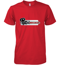 Load image into Gallery viewer, Cinemassacre Modern Chainsaw Logo Men&#39;s Premium T-Shirt
