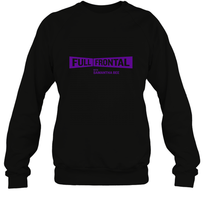 Load image into Gallery viewer, Full Frontal with Samantha Bee Purple Logo Crewneck Sweatshirt
