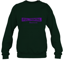 Load image into Gallery viewer, Full Frontal with Samantha Bee Purple Logo Crewneck Sweatshirt
