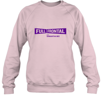 Load image into Gallery viewer, Full Frontal with Samantha Bee Purple Logo Crewneck Sweatshirt
