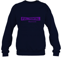 Load image into Gallery viewer, Full Frontal with Samantha Bee Purple Logo Crewneck Sweatshirt
