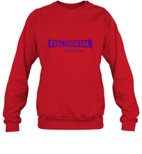 Load image into Gallery viewer, Full Frontal with Samantha Bee Purple Logo Crewneck Sweatshirt
