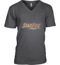 Load image into Gallery viewer, Star fox Vintage Distressed Game Logo Men's V-Neck
