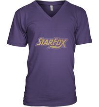 Load image into Gallery viewer, Star fox Vintage Distressed Game Logo Men's V-Neck

