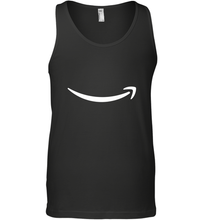 Load image into Gallery viewer, Smile Shirt  White Logo Men's Tank Top

