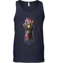 Load image into Gallery viewer, Marvel Avengers Endgame Infinity Stone Gauntlet Color Logo Men's Tank Top
