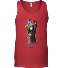 Load image into Gallery viewer, Marvel Avengers Endgame Infinity Stone Gauntlet Color Logo Men's Tank Top

