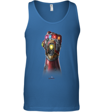 Load image into Gallery viewer, Marvel Avengers Endgame Infinity Stone Gauntlet Color Logo Men's Tank Top
