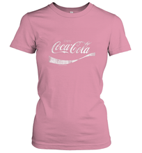 Load image into Gallery viewer, Coca Cola Vintage White Enjoy Logo Women's T-Shirt
