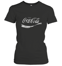 Load image into Gallery viewer, Coca Cola Vintage White Enjoy Logo Women's T-Shirt
