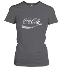 Load image into Gallery viewer, Coca Cola Vintage White Enjoy Logo Women's T-Shirt
