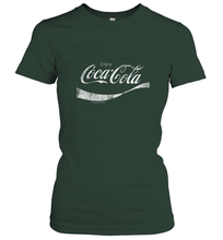 Load image into Gallery viewer, Coca Cola Vintage White Enjoy Logo Women's T-Shirt
