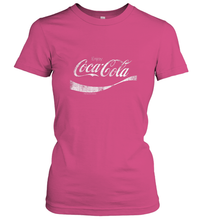 Load image into Gallery viewer, Coca Cola Vintage White Enjoy Logo Women's T-Shirt
