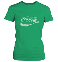 Load image into Gallery viewer, Coca Cola Vintage White Enjoy Logo Women's T-Shirt

