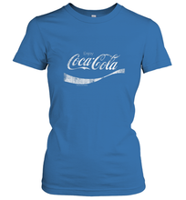 Load image into Gallery viewer, Coca Cola Vintage White Enjoy Logo Women's T-Shirt
