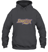 Load image into Gallery viewer, Star fox Vintage Distressed Game Logo Hooded Sweatshirt

